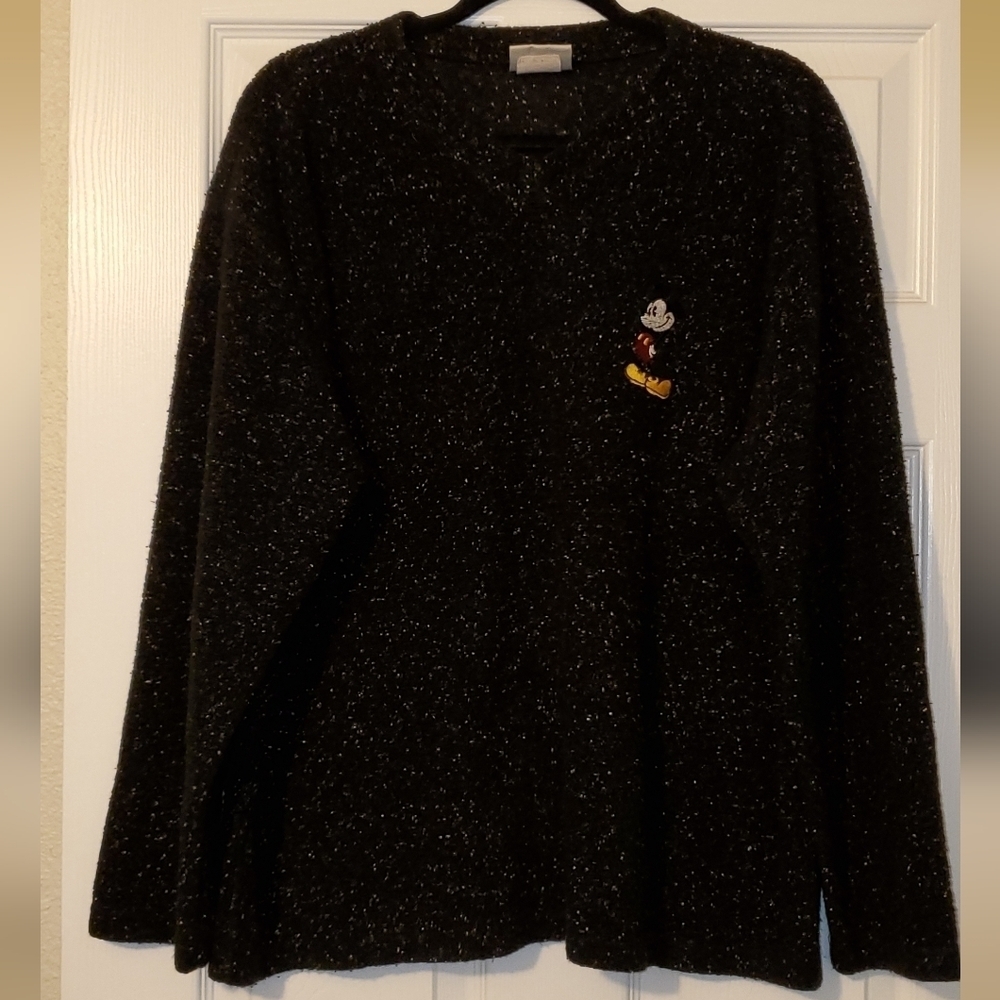 VINTAGE Walt Disney World Women's Mickey Mouse Pullover Made in the USA